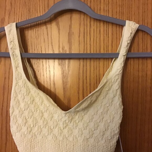 NWT FREE PEOPLE Just Like That Seamless Bra Ivory-size L/XL - Picture 7 of 8
